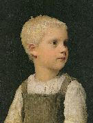 Albert Anker Bildnis eines Knaben oil painting